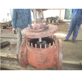 Top Entry Ball Valve During Repair